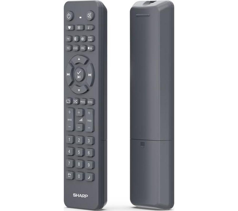 SHARP Tokyo XL-B514 Bluetooth Micro Hi-Fi System &ndash; Grey image number 13 of 13