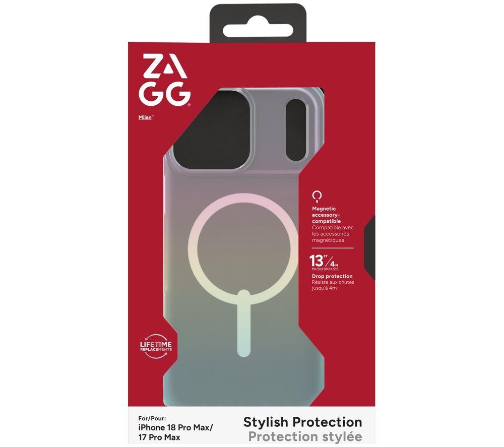 ZAGG Milan Snap iPhone 18 Pro Max Case - Iridescent image number 7 of 11