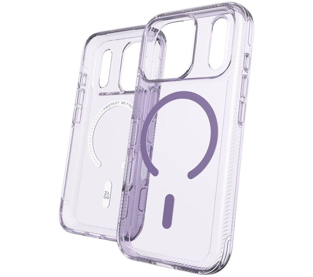 ZAGG Luxe Snap iPhone 18 Pro Case - Purple image number 7 of 15