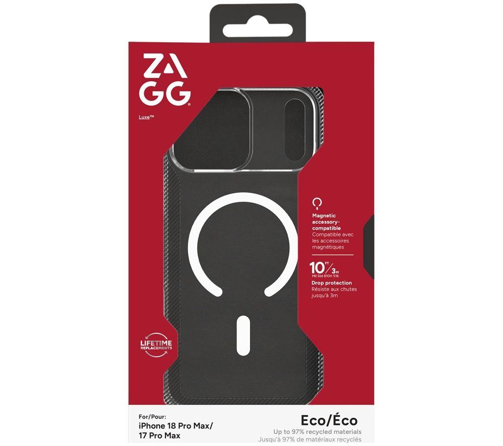 ZAGG Luxe Snap iPhone 18 Pro Max Case - Clear image number 3 of 4