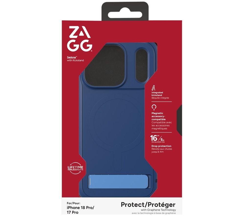 ZAGG Sedona Snap iPhone 18 Pro Case - Navy image number 3 of 4