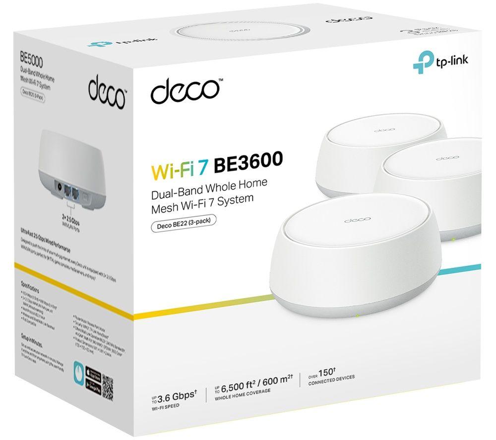TP-LINK Deco BE22 Whole Home WiFi System - Tripple Pack image number 4 of 6