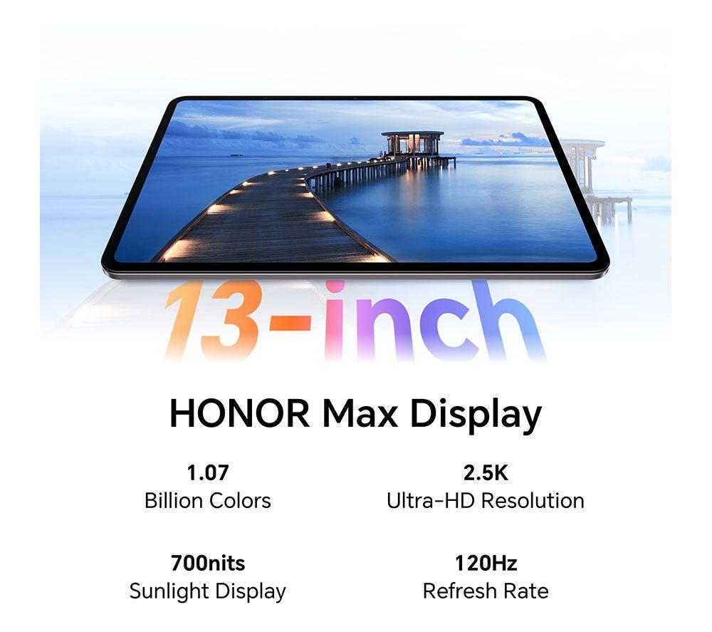 HONOR Pad X9 Max 13" Tablet -128 GB, Grey image number 3 of 18