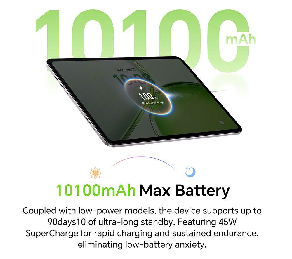 HONOR Pad X9 Max 13" Tablet -128 GB, Grey image number 4 of 18