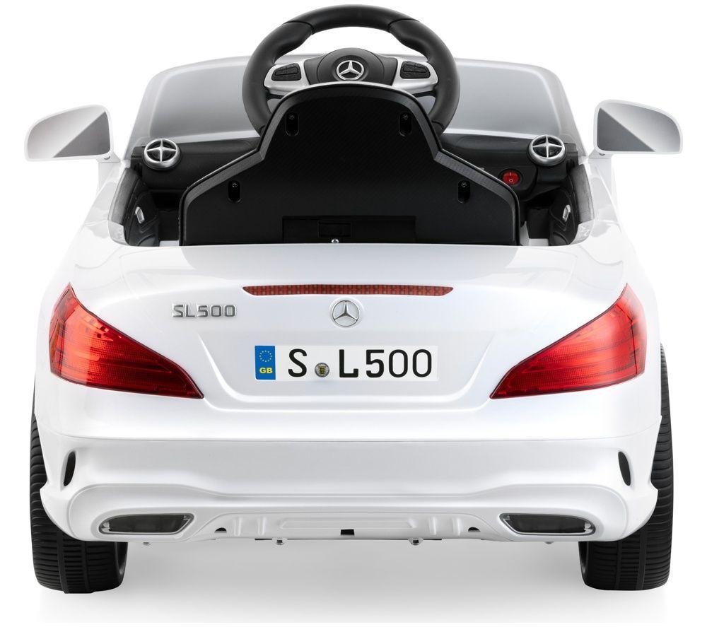 XOOTZ Mercedes-Benz SL Kids Electric Ride-On Car - White image number 2 of 6