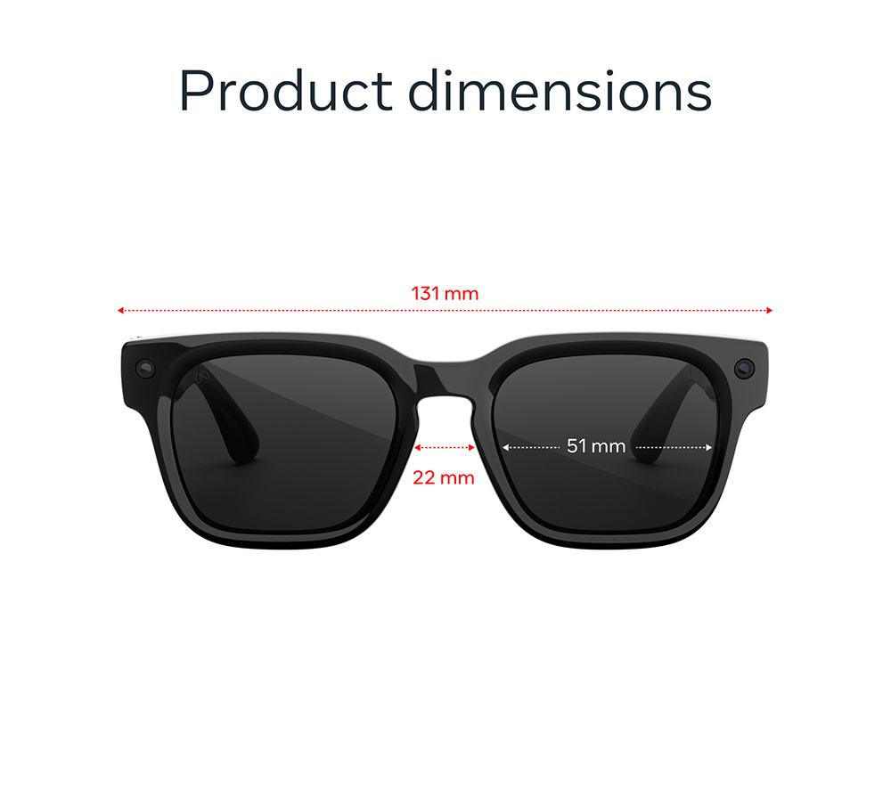 META RAY-BAN Fury AI Glasses - Classic Black with Grey Transitions Lenses image number 10 of 11