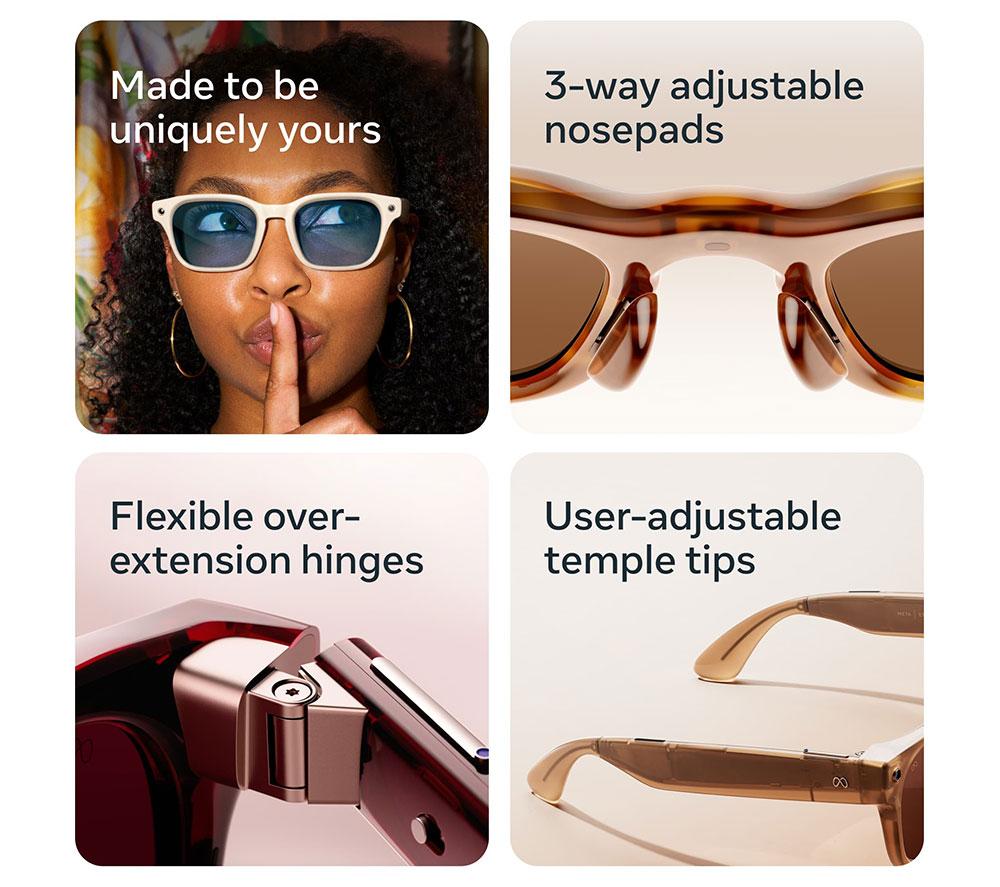 META RAY-BAN Capri AI Glasses - Classic Black with Grey Transitions Lenses image number 7 of 9