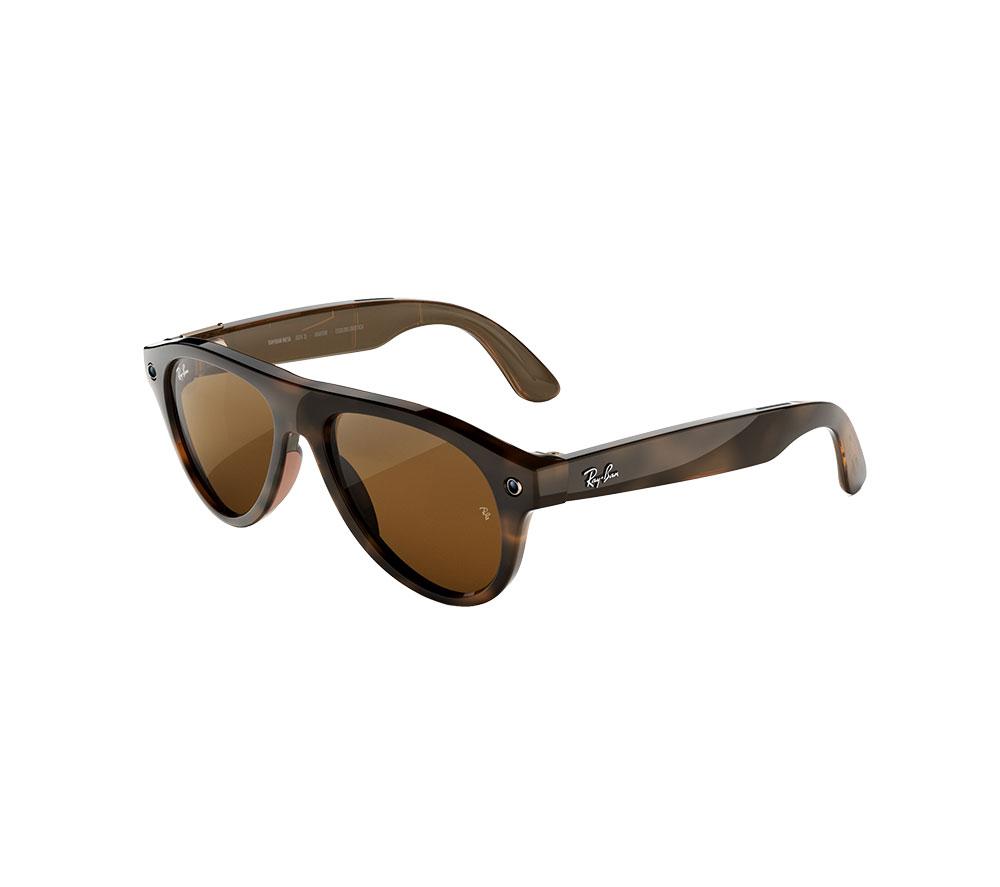 Ray-Ban Meta Aviator (Gen 3) - Havana, Brown Lenses - Image 6