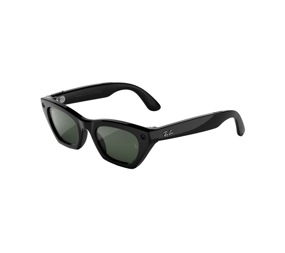 Ray-Ban (Gen 3) Meta Zena Black Frame Green Lenses Ai Glasses, RW4015 - Image 5