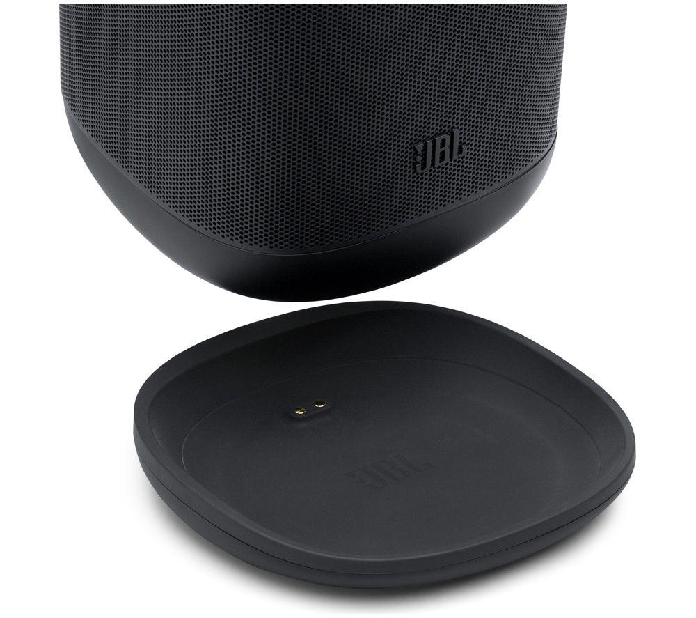 JBL Cove P1 Portable Wireless Multi-room Speaker with Alexa+ - Black image number 3 of 7