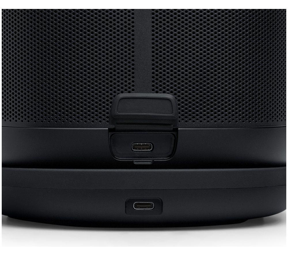 JBL Cove P1 Portable Wireless Multi-room Speaker with Alexa+ - Black image number 4 of 7