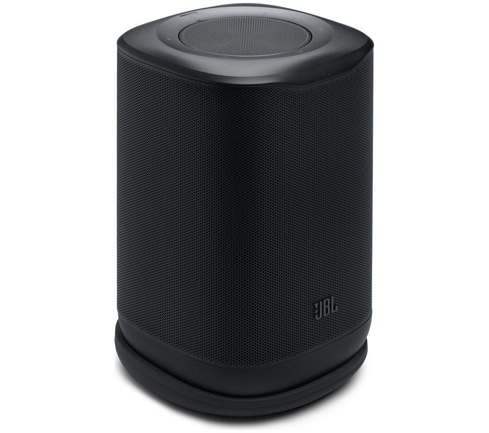 JBL Cove P1 Portable Wireless Multi-room Speaker with Alexa+ - Black image number 5 of 7