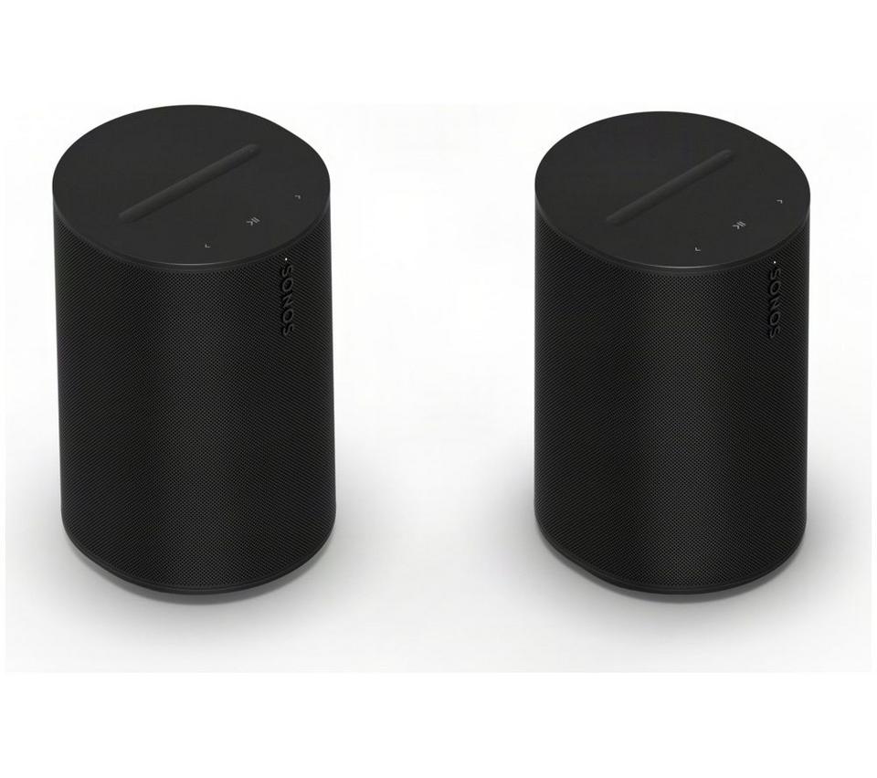 SONOS Era 100 SL Wireless Multi-room Speaker - Black, Pack of 2