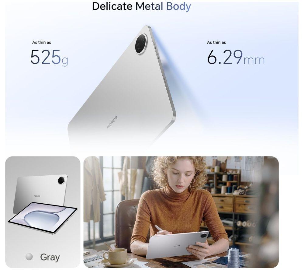 HONOR Pad 20 12.1" Tablet - 128 GB, Grey image number 7 of 11