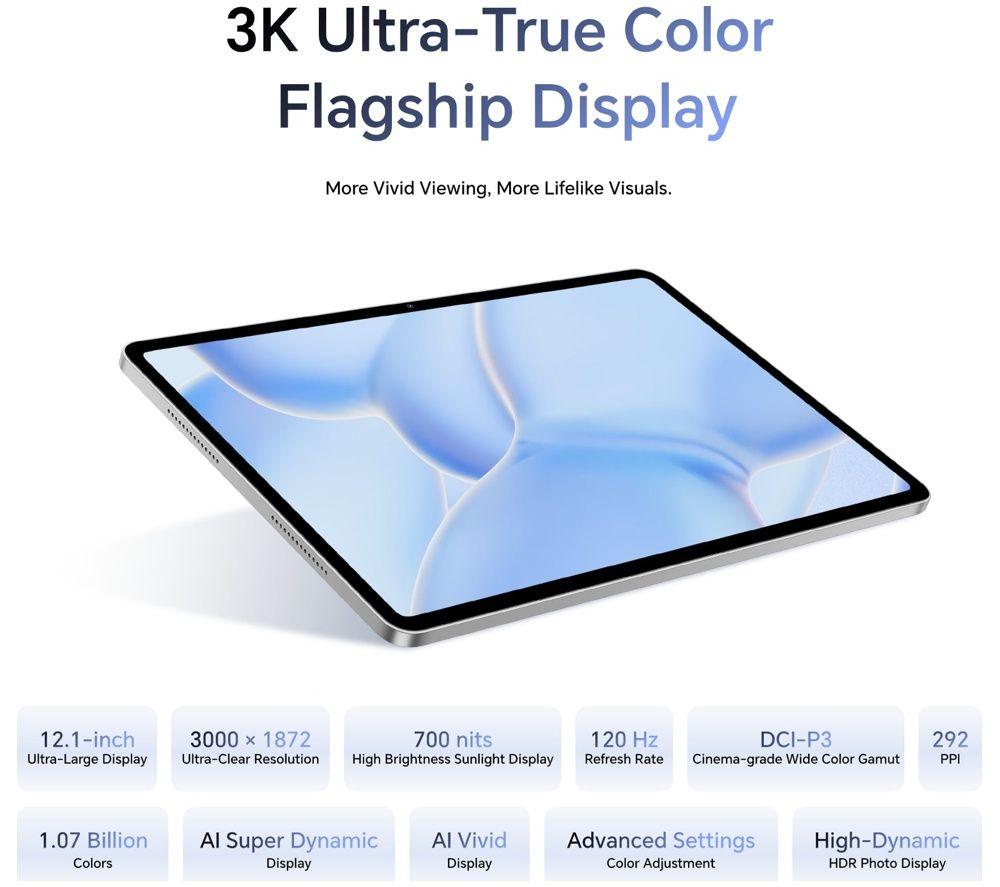 HONOR Pad 20 12.1" Tablet - 128 GB, Grey image number 11 of 11