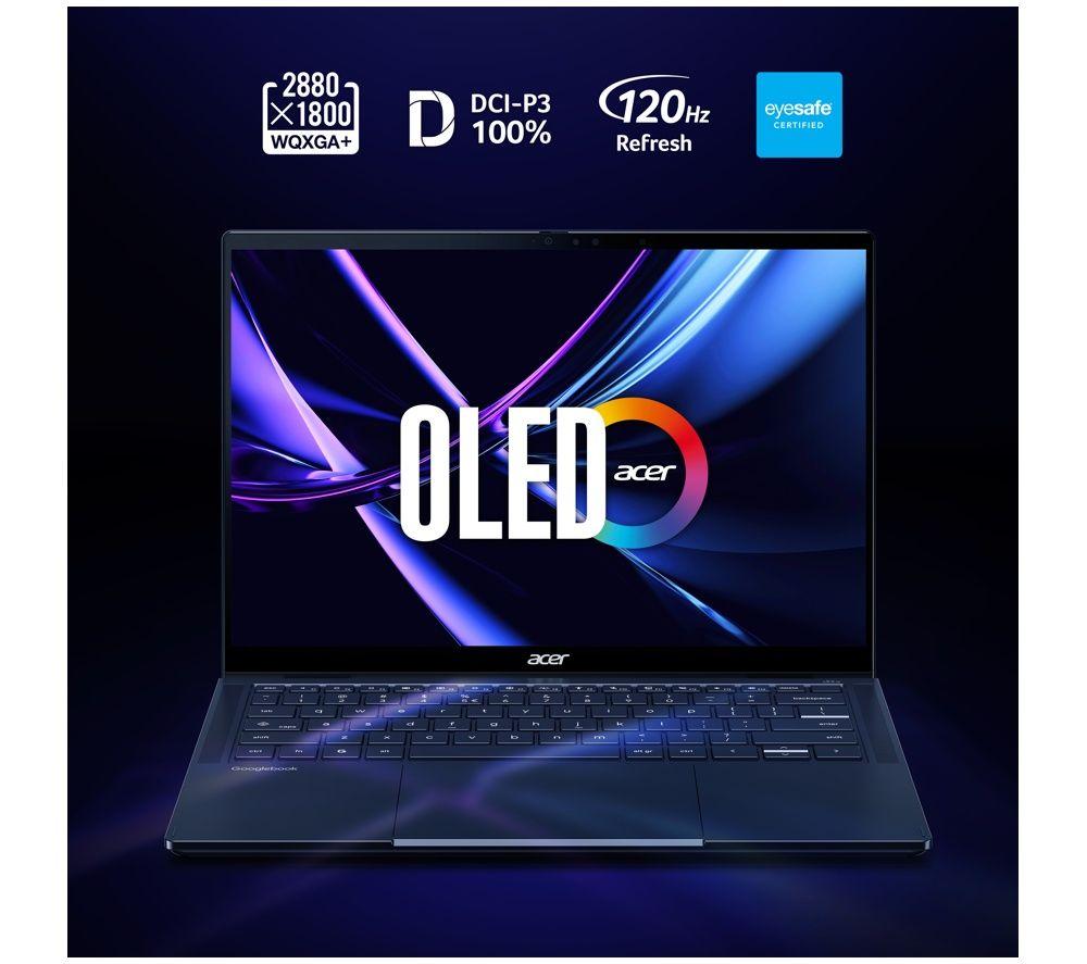 ACER 14" Googlebook 14 - Intel&reg; Core&trade; Ultra 5, 512 GB SSD, Blue image number 8 of 10