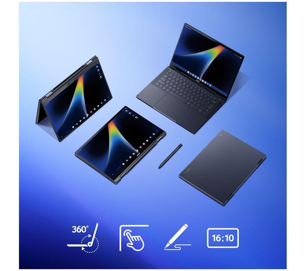 ACER 14" Googlebook 14 - Intel&reg; Core&trade; Ultra 5, 512 GB SSD, Blue image number 9 of 10