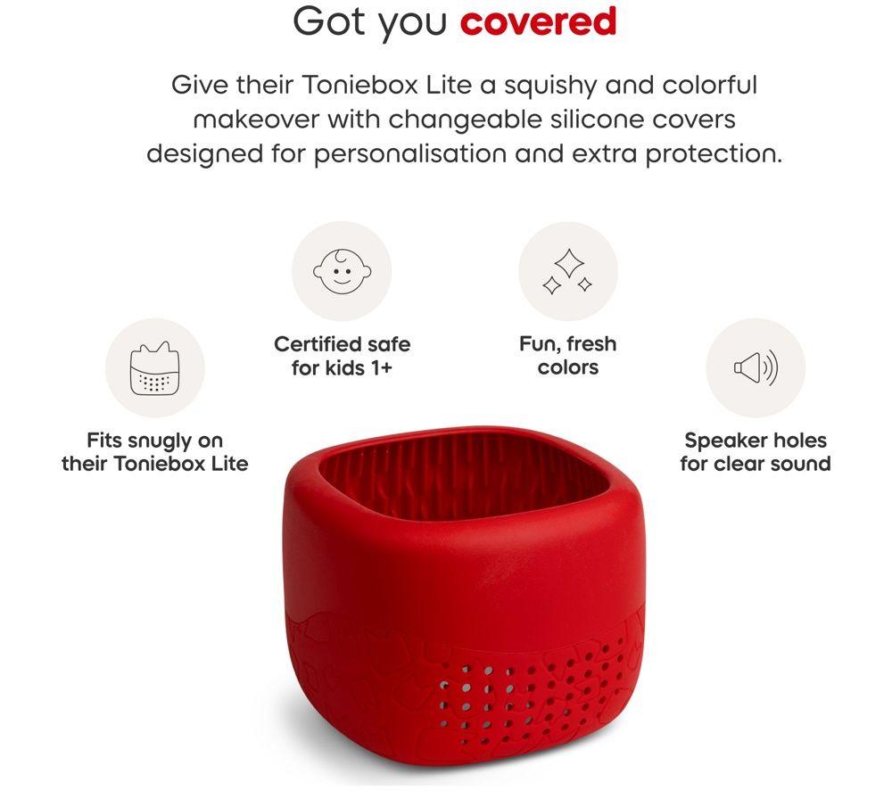 TONIES Toniebox Lite Cover - Sunset Red image number 4 of 4