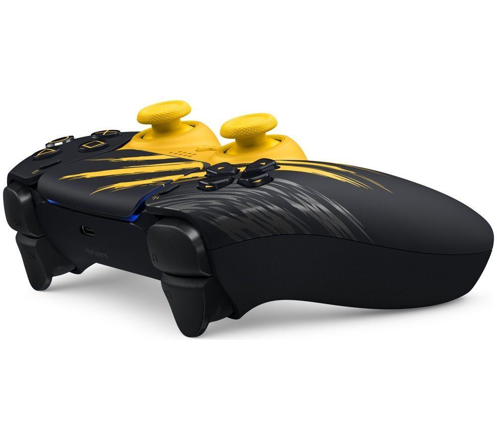 PLAYSTATION PS5 DualSense Wireless Controller (Marvel&rsquo;s Wolverine Battle Yellow Limited Edition) & Marvel&rsquo;s Wolverine Bundle image number 3 of 12