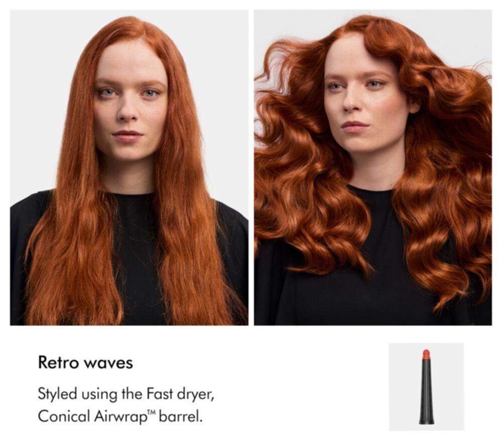 DYSON Airwrap I.D. Straight+Wavy Multi-Styler and Dryer - Plum & Copper image number 5 of 10