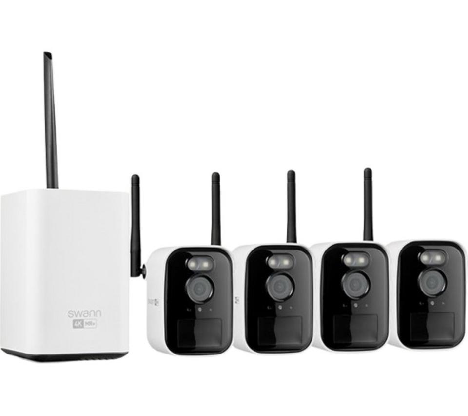SWANN MaxRanger Mini SWNVK-MRMINISD4 4K Ultra HD NVR Security System - 4 Cameras