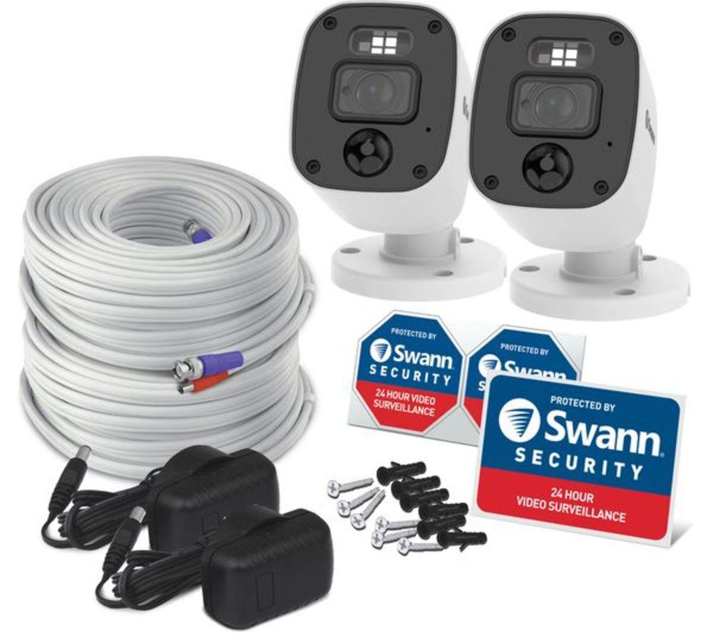 SWANN Enforcer SWPRO-1080MQBPK2-EU Full HD DVR Security Camera Kit - 2 Cameras image number 4 of 4