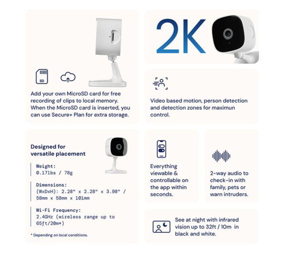 SWANN SWIFI-SE2KIC​ 2K WiFi Security Camera image number 2 of 7