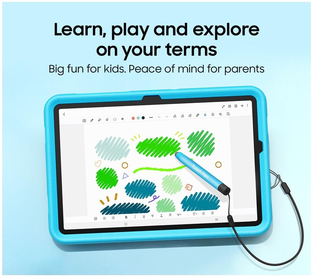 SAMSUNG Kids Edition Galaxy Tab A11 8.7" Tablet - 64 GB, Grey image number 4 of 8