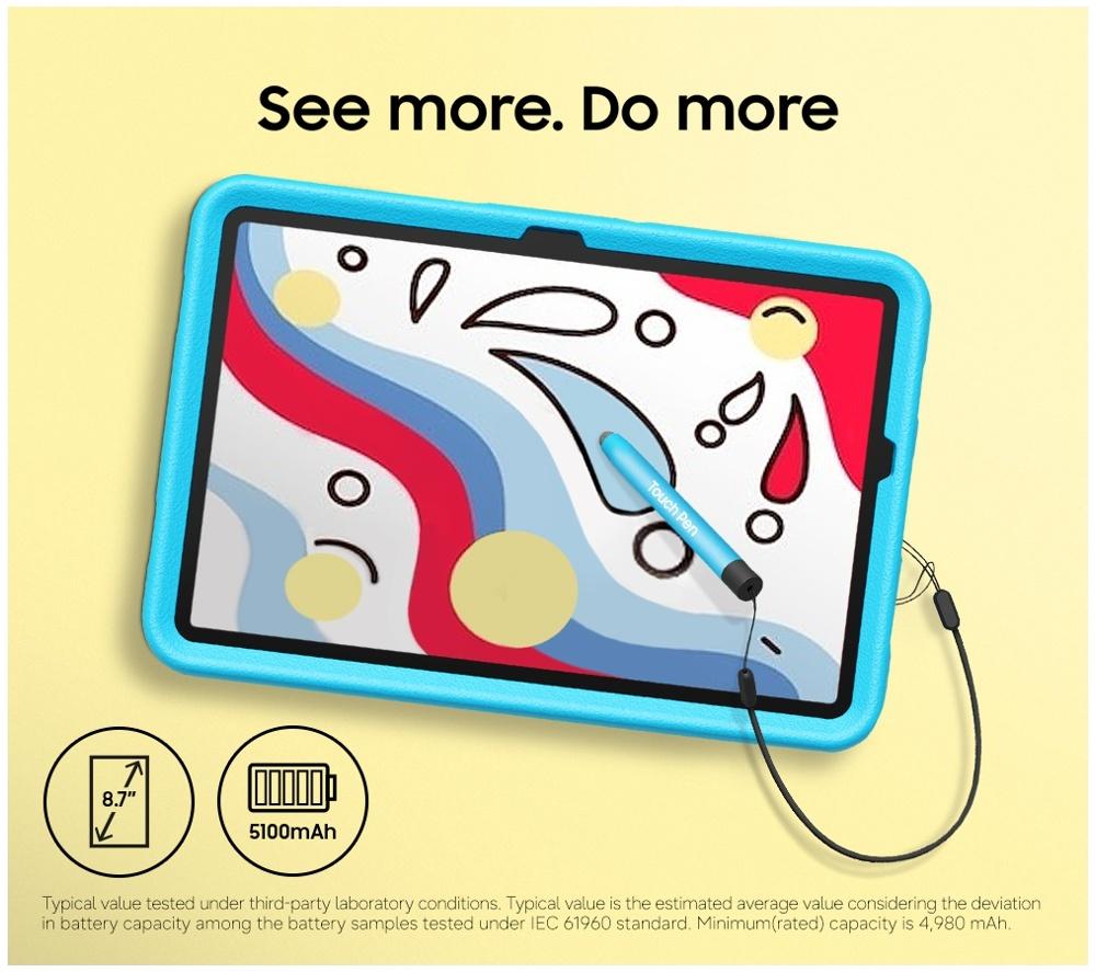 SAMSUNG Kids Edition Galaxy Tab A11 8.7" Tablet - 64 GB, Grey image number 6 of 8
