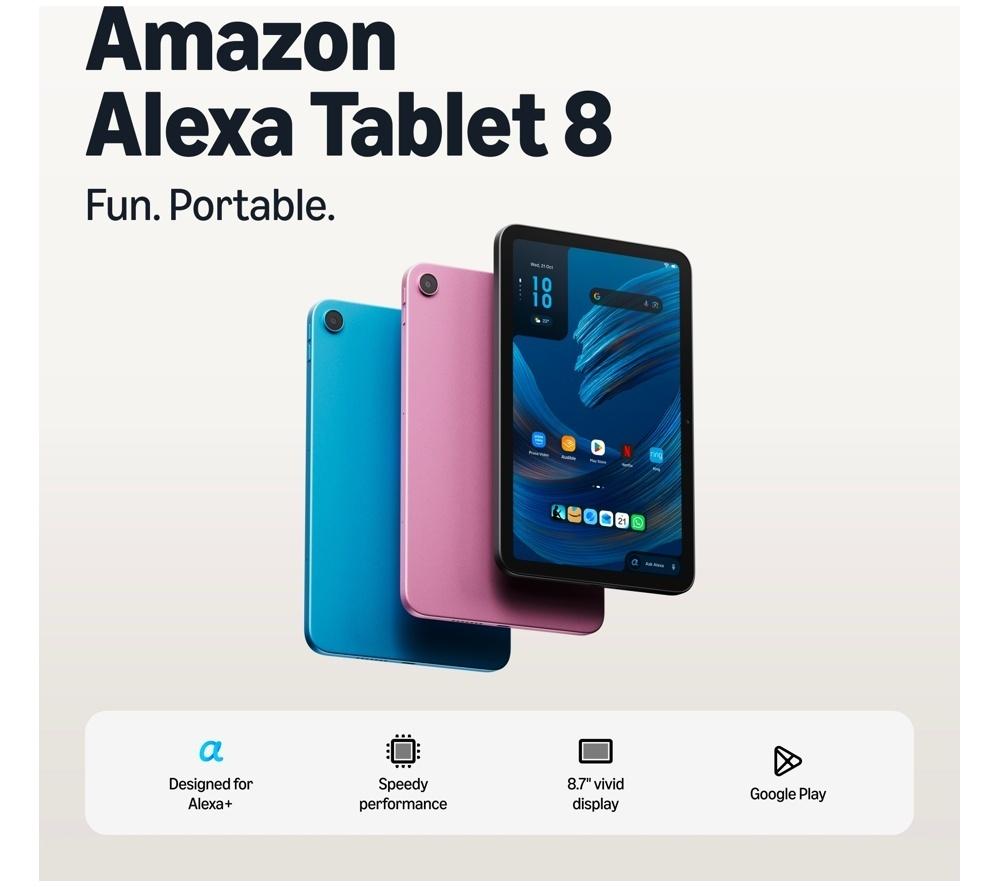 AMAZON Alexa 8 Tablet (2026) - 64 GB, Rosette image number 2 of 11