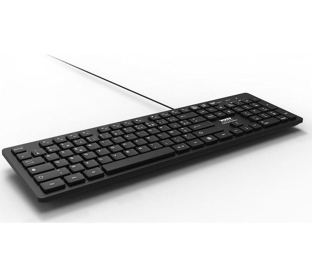 PORT DESIGNS 900752WUK Keyboard - Black image number 2 of 2