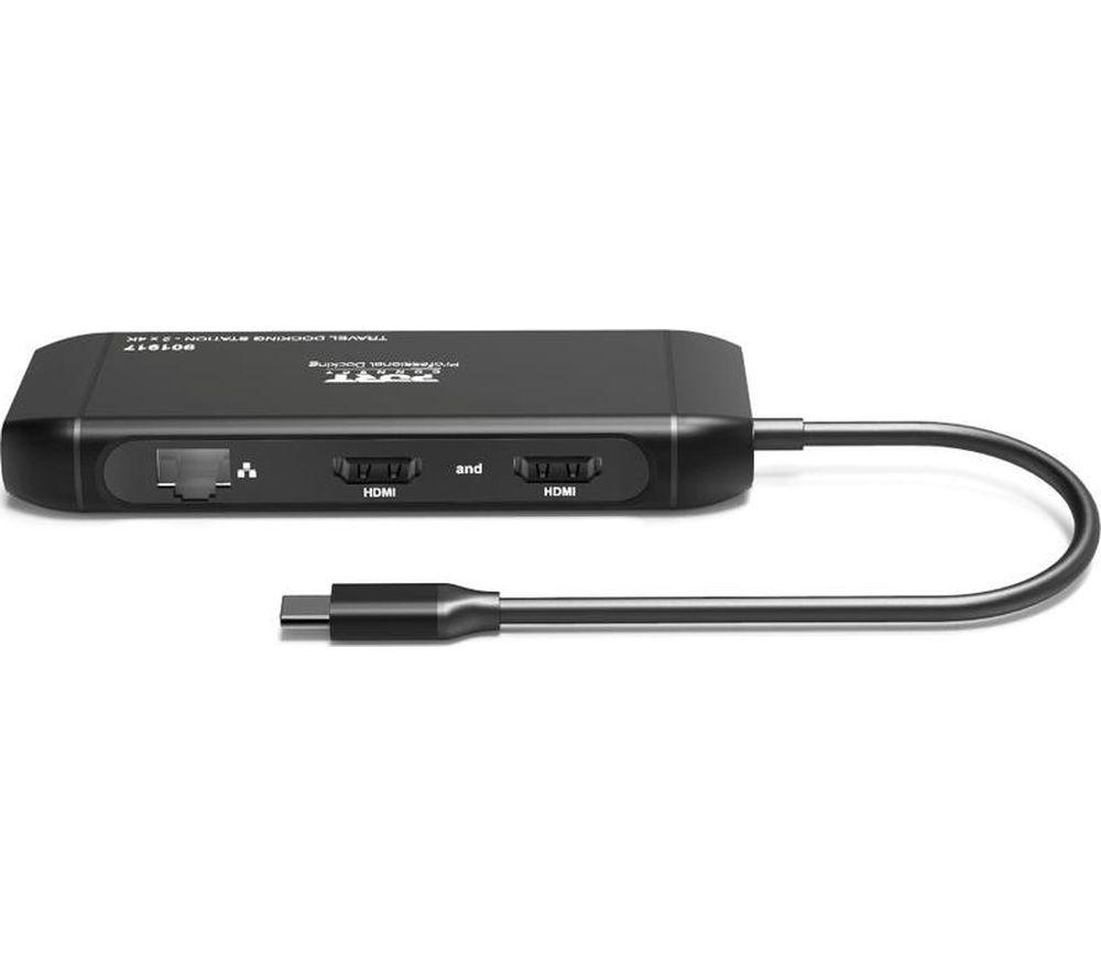 PORT DESIGNS 901917 7-port Travel Docking Station - Black image number 3 of 7