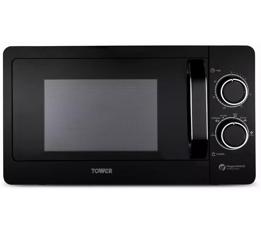Tower 20L 800W Manual Microwave Black - Image 11