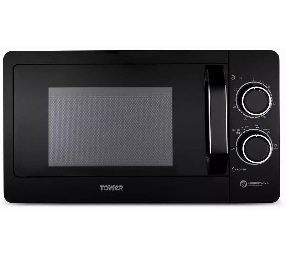 TOWER T24042BLK Solo Microwave - Black