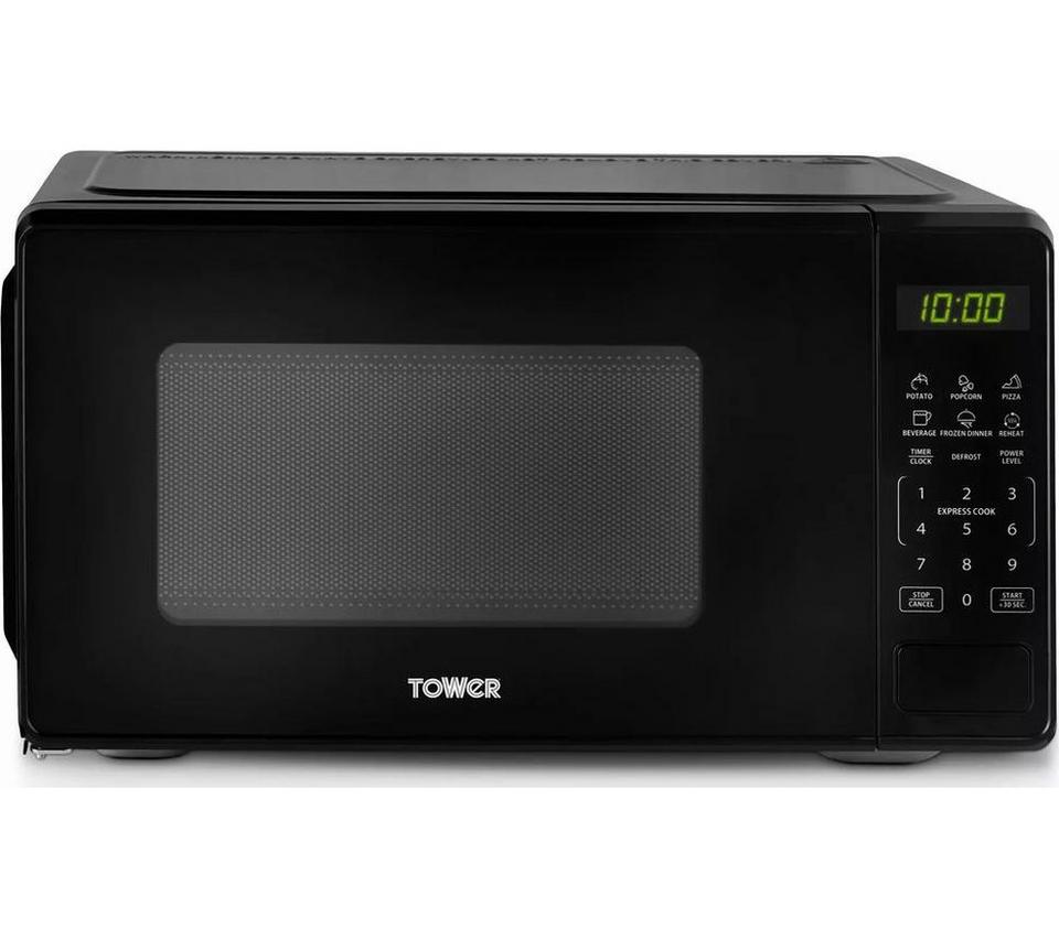 TOWER T24045BLK Solo Microwave - Black