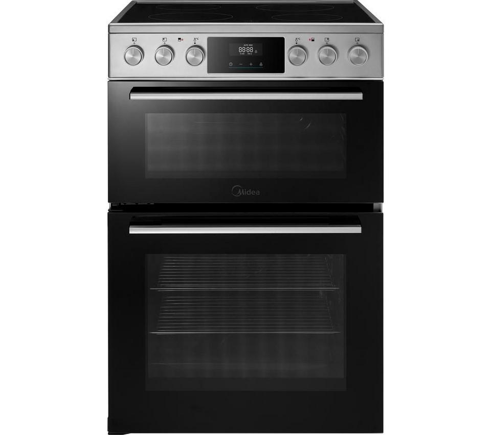 MIDEA MFO24EME4R118-SS 60 cm Electric Ceramic Cooker - Stainless Steel