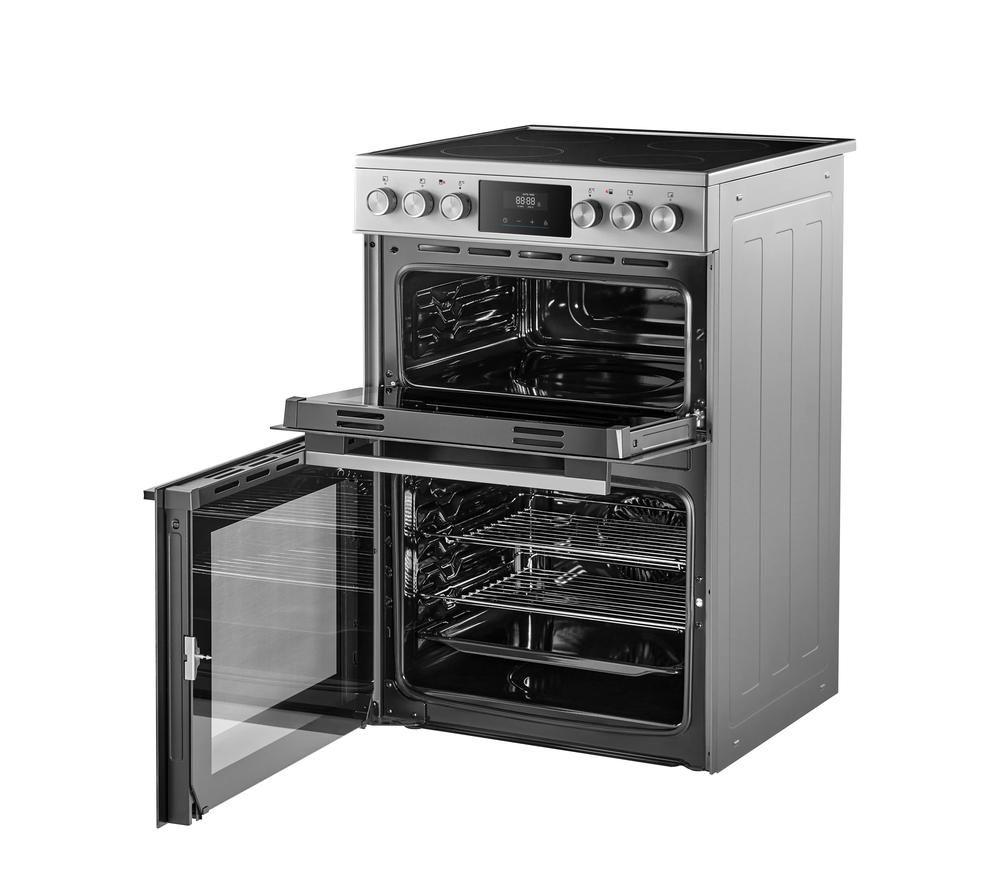 MIDEA MFO24EME4R118-SS 60 cm Electric Ceramic Cooker - Stainless Steel image number 3 of 7