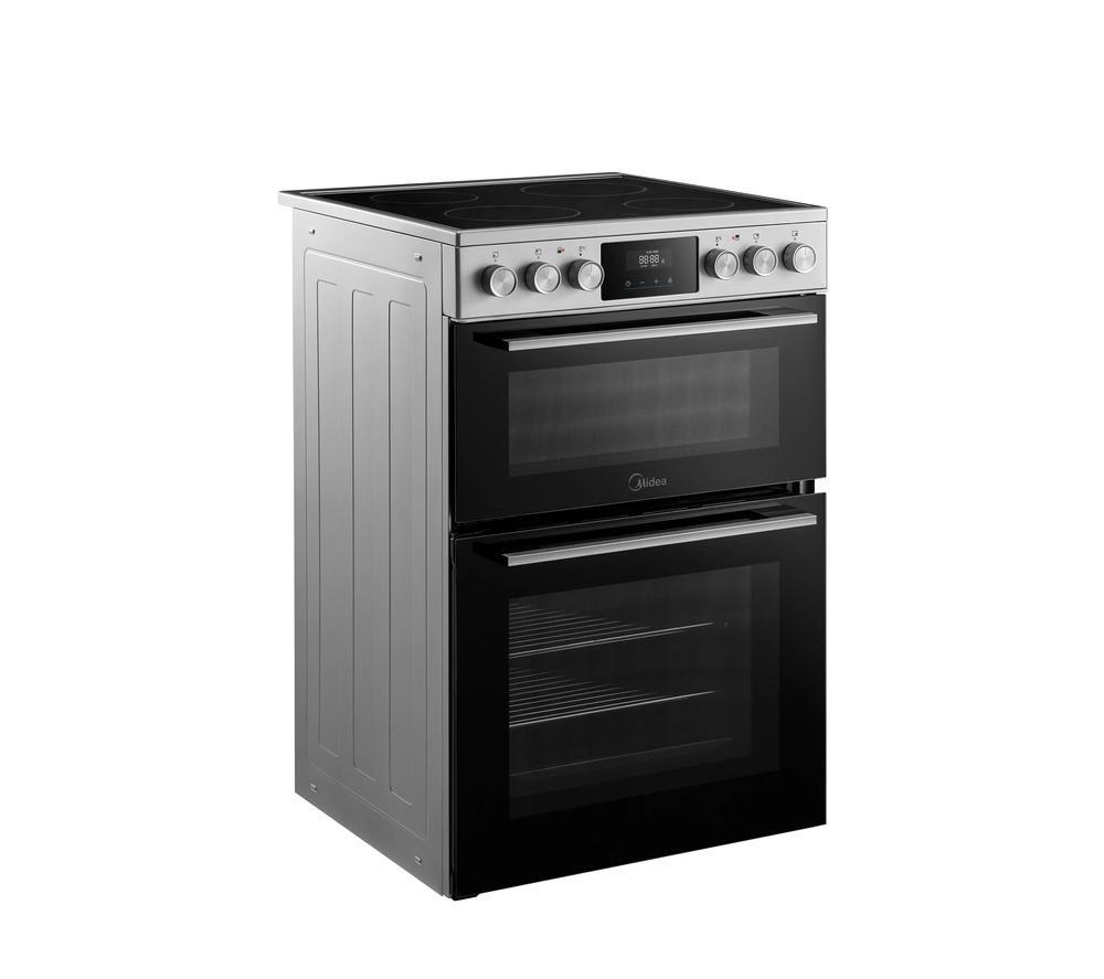 MIDEA MFO24EME4R118-SS 60 cm Electric Ceramic Cooker - Stainless Steel image number 5 of 7