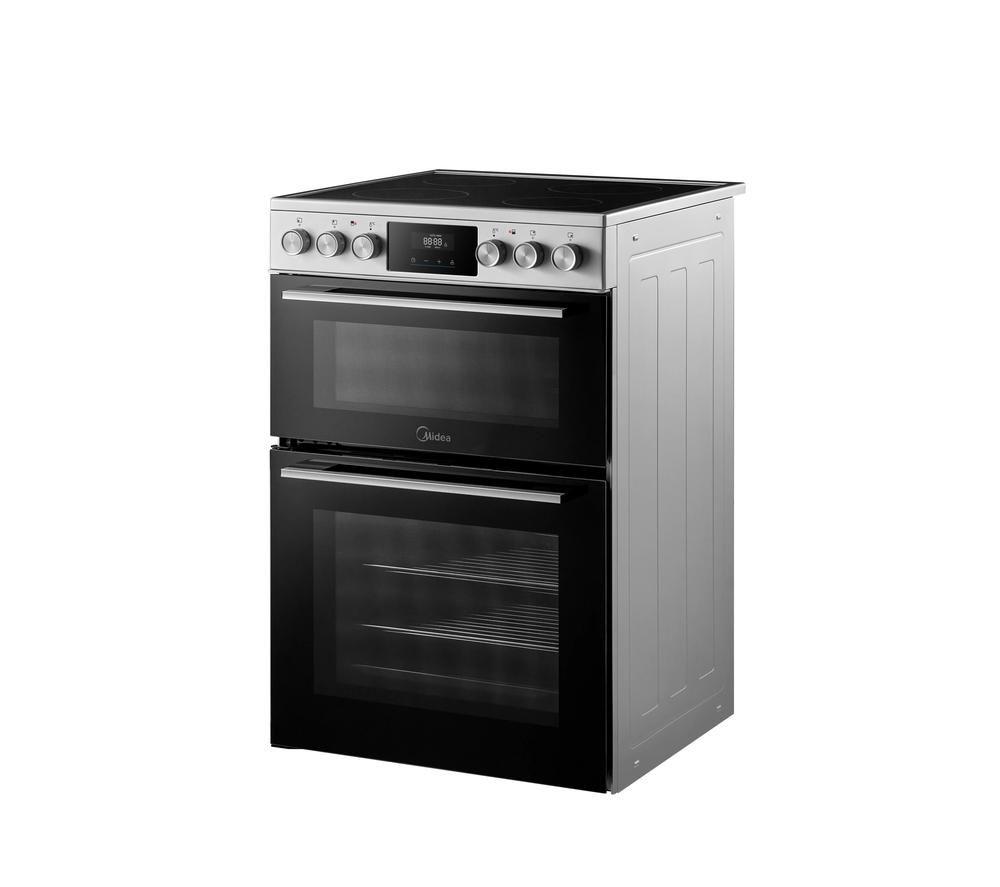 MIDEA MFO24EME4R118-SS 60 cm Electric Ceramic Cooker - Stainless Steel image number 6 of 7