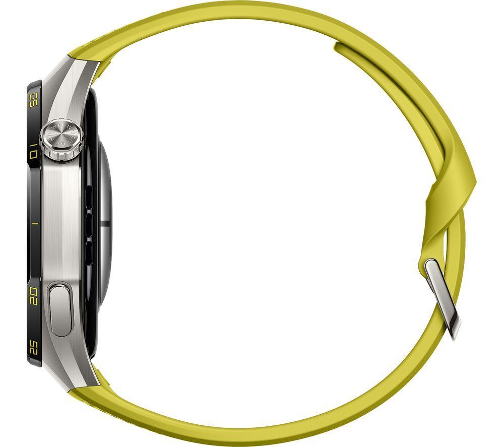 HUAWEI Watch GT 7 Pro - Yellow with Fluoroelastomer Strap, 46 mm image number 4 of 13