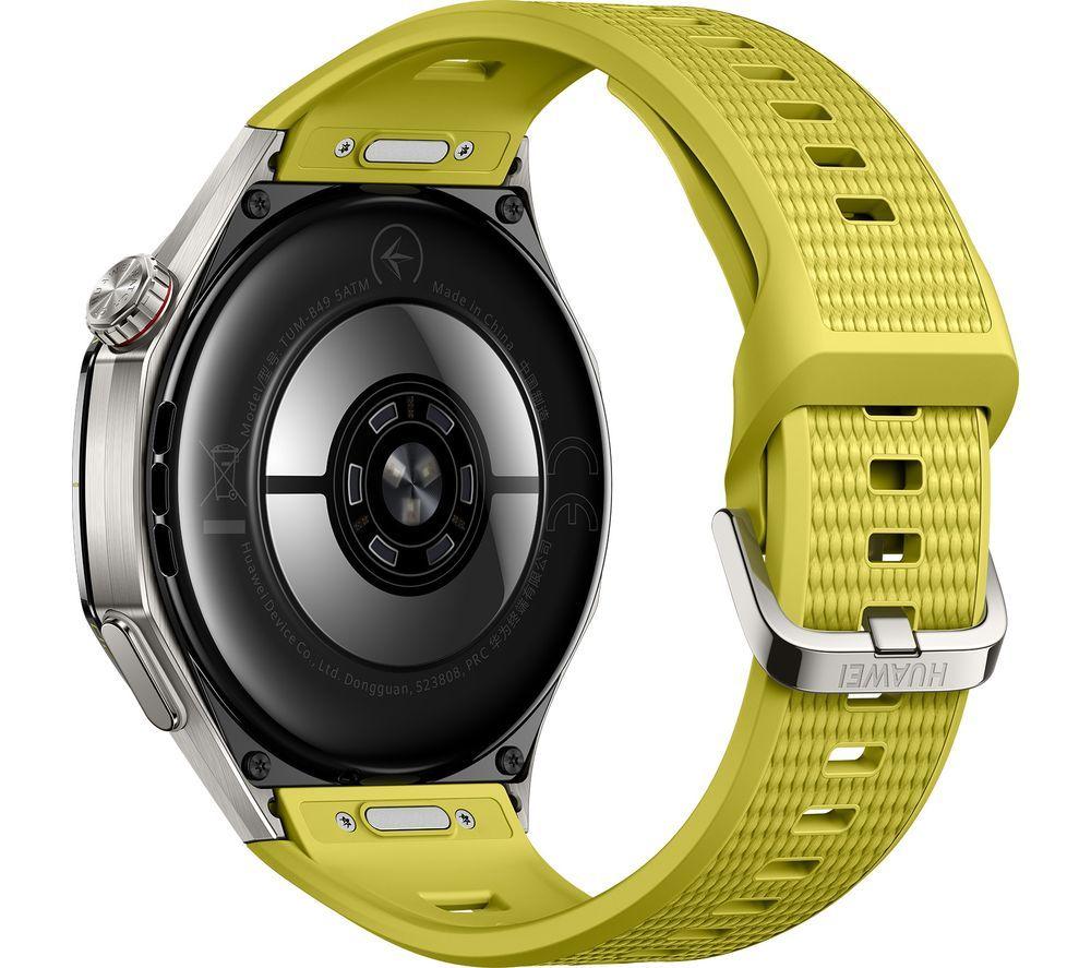 HUAWEI Watch GT 7 Pro - Yellow with Fluoroelastomer Strap, 46 mm image number 6 of 13