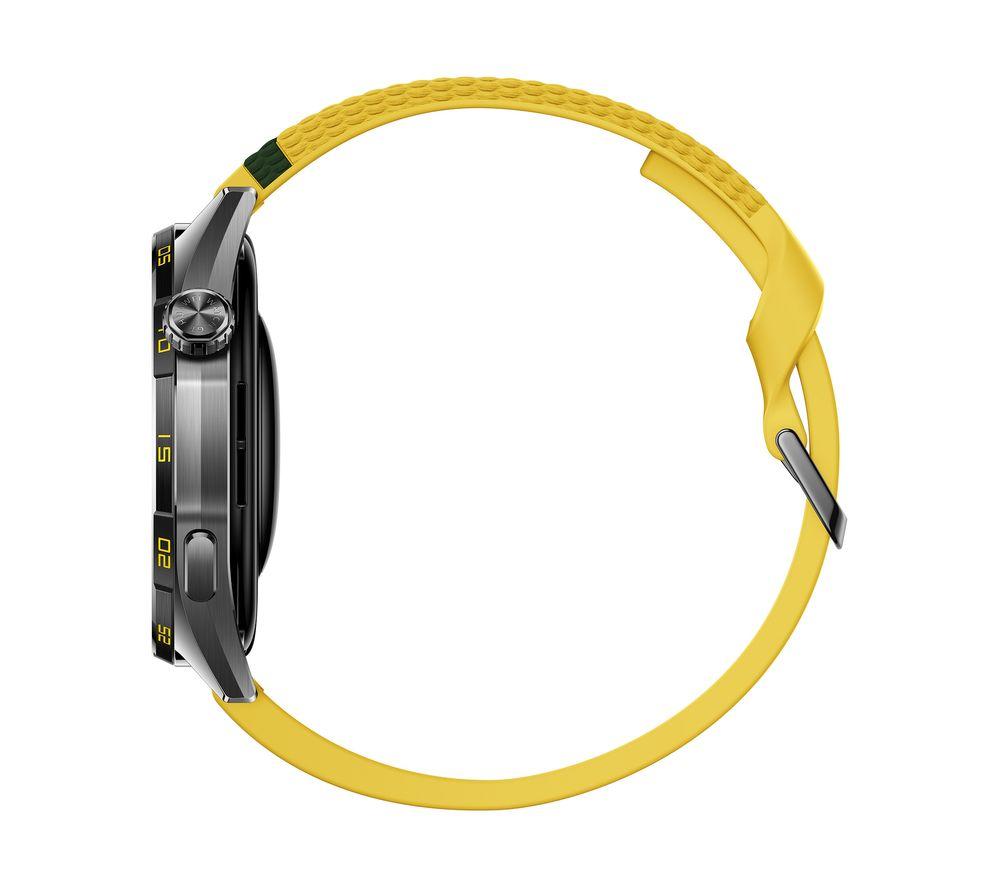 HUAWEI Watch GT 7 - Yellow with Fluoroelastomer Strap, 46 mm image number 4 of 7