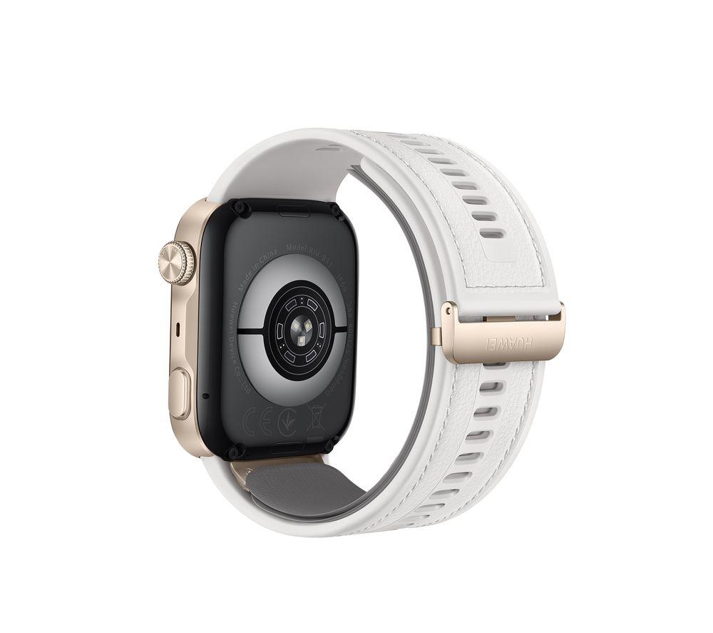HUAWEI Watch D3 - Black with White Fluoroelastomer Strap image number 9 of 15