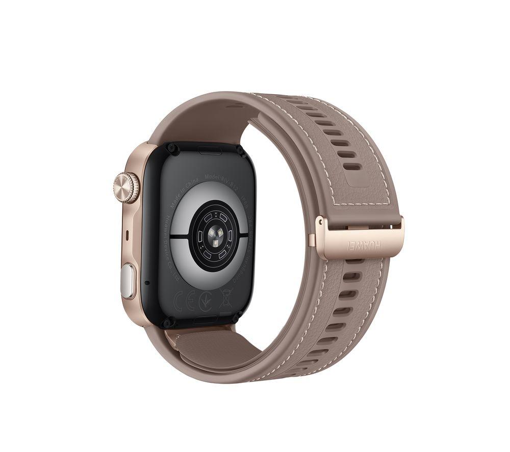 HUAWEI WATCH D3 - Gold with Brown Leather Strap image number 10 of 16