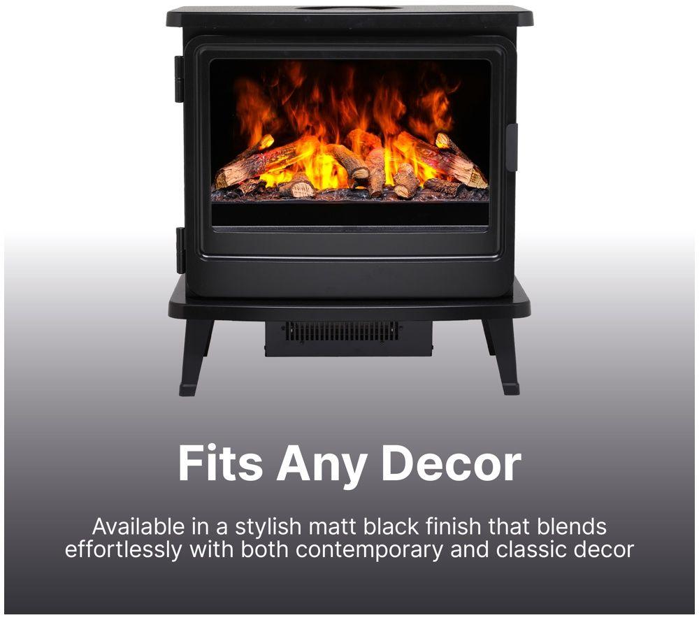 DIMPLEX Smithfield Optimyst Water Vapour 2 kW Electric Stove Fire - Black image number 4 of 4