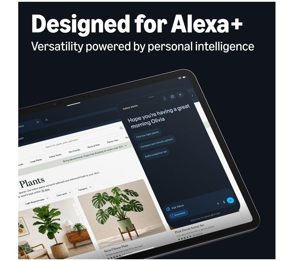 AMAZON Alexa 12 Pro Tablet (2026) - 128 GB, Graphite with Nanomatte Display image number 8 of 12
