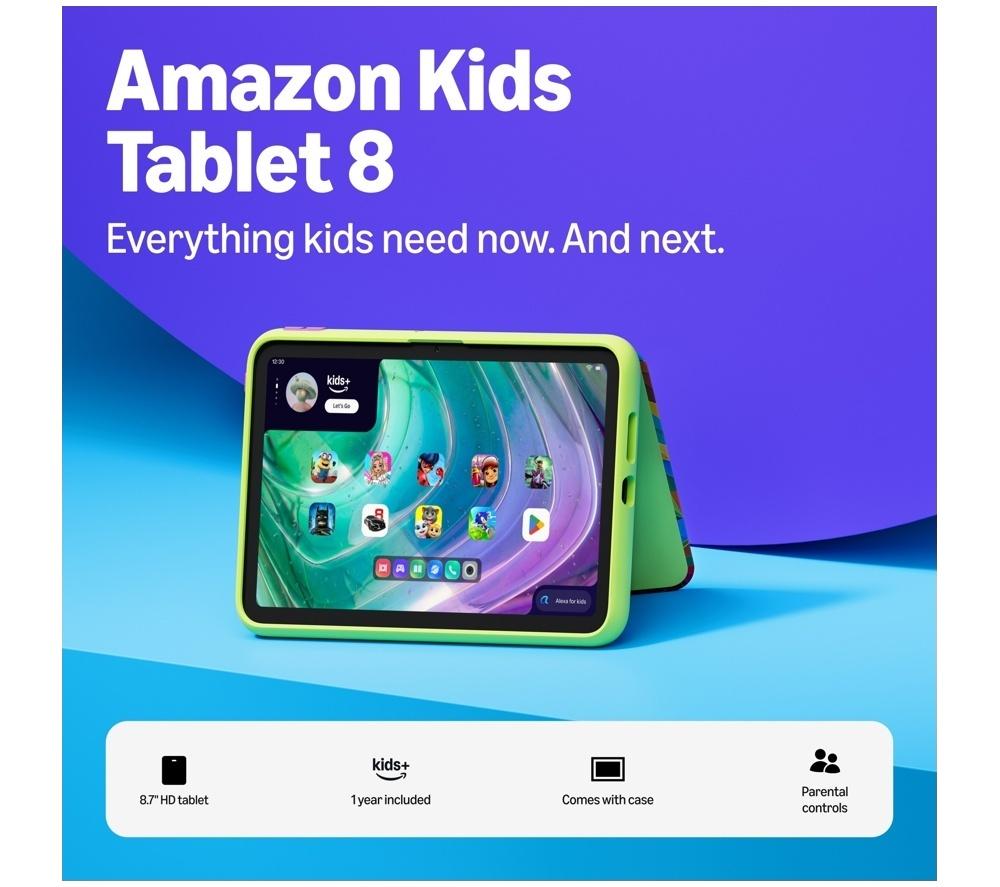 AMAZON Kids 8 Tablet (2026) - 64 GB, Spongebob image number 2 of 11