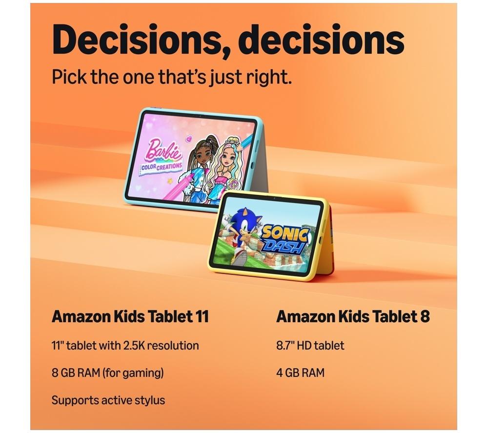 AMAZON Kids 8 Tablet (2026) - 64 GB, Barbie Club 59 image number 10 of 11
