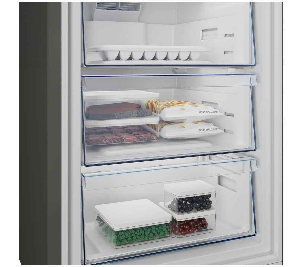 BEKO HarvestFresh AeroFlow CNA5603DVPZ 70/30 Fridge Freezer - Graphite image number 10 of 11
