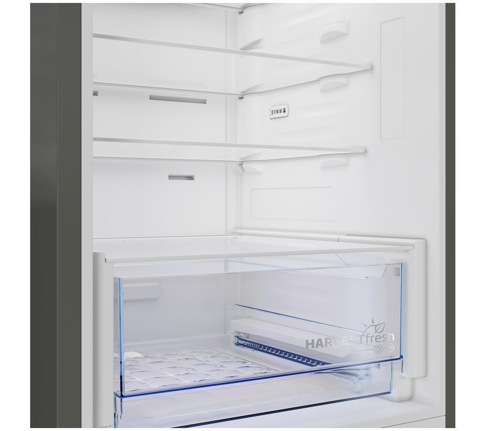 BEKO HarvestFresh AeroFlow CNA5603DVPZ 70/30 Fridge Freezer - Graphite image number 13 of 30